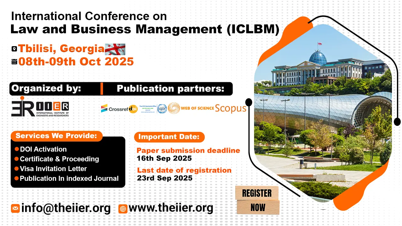 Law and Business Management Conference in Georgia
